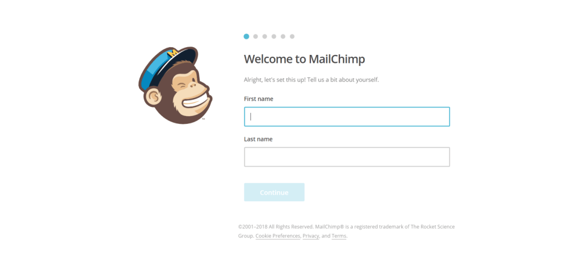 welcome to mailchimp